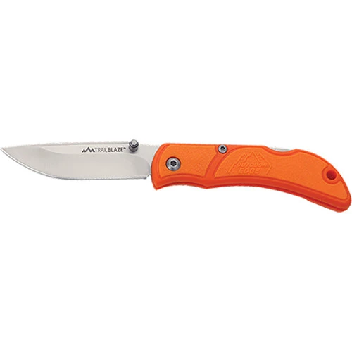 Outdoor Edge TrailBlaze Knife 2.5 In. Orange 3 Outdoor Edge TrailBlaze Knife 2.5 In. Orange