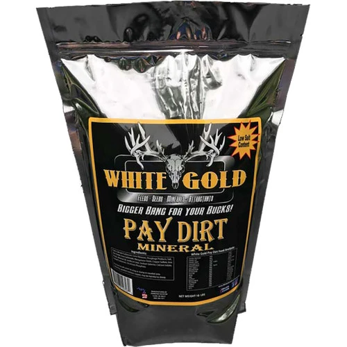 White Gold Pay Dirt Mineral Attractant 10 Lb. 3 White Gold Pay Dirt Mineral Attractant 10 Lb.