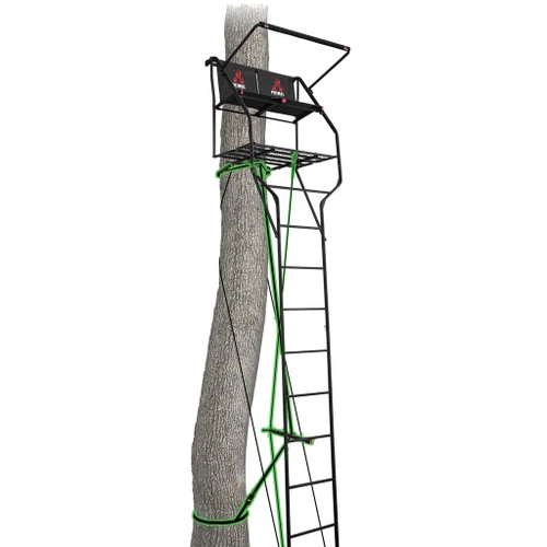 Primal Double Vantage Deluxe Ladder Stand 18 Ft. 3 Primal Double Vantage Deluxe Ladder Stand 18 Ft.