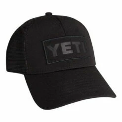 Yeti Patch Black Trucker Hat