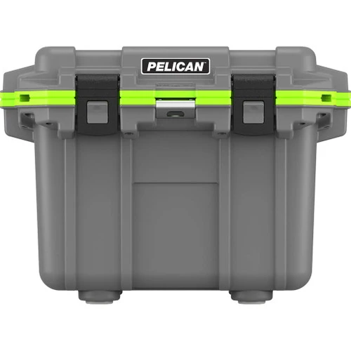 Pelican Elite Cooler Grey/Green 30 Qt. 3 Pelican Elite Cooler Grey/Green 30 Qt.