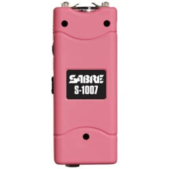 Sabre Short Stun Gun Pink 2.76 UC With LED Flashlight