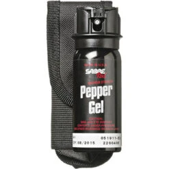 Sabre Tactical Pepper Gel With Flip Top And Holster
