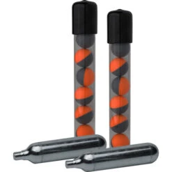 Sabre Home Defense Pepper Ball Launcher Refill Kit 14 Red Pepper Powder Balls And 2 C02 Cartridges