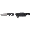 Cold Steel Mini Tac Bowie Fixed Blade Knife Black 3.6 In. W/Sheath -Sports-Outdoor Hunting 1206802 1 40444.1658432597