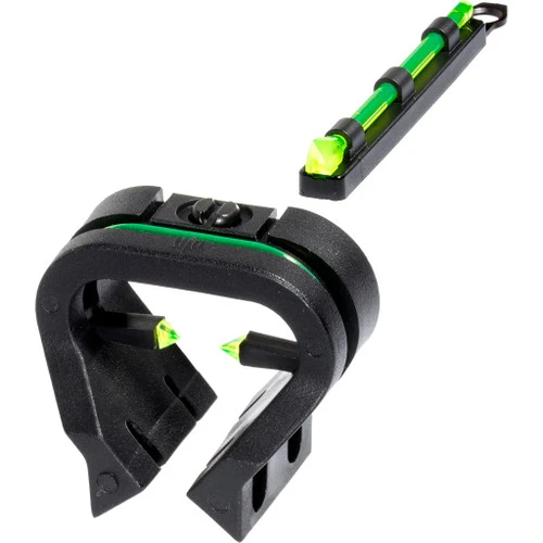 HIVIZ TriViz Front & Rear Shotgun Sight Set Shotgun Rib1/4 To 3/8 Green Litepipes 3 HIVIZ TriViz Front & Rear Shotgun Sight Set Shotgun Rib1/4 To 3/8 Green Litepipes