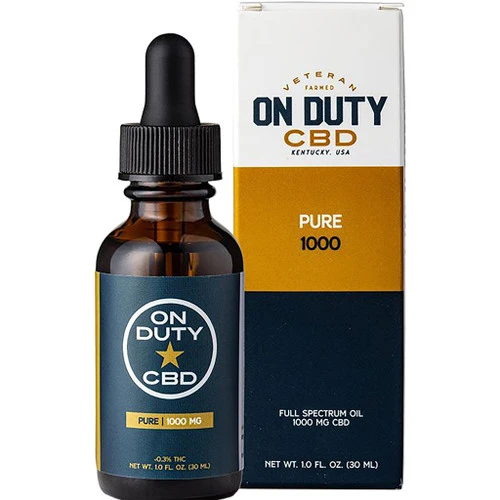On Duty CBD Oil Drops Pure Full Spectrum 1000 Mg 30 ML 3 On Duty CBD Oil Drops Pure Full Spectrum 1000 Mg 30 ML