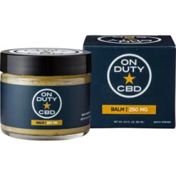 On Duty CBD Balm 250 Mg. Pure Full Spectrum