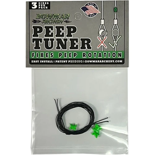 Bowmar Peep Tuner Green 3 Bowmar Peep Tuner Green