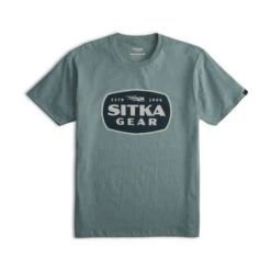 Sitka Men's Hunt Patch Bluestone Tee Shirt