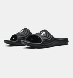Under Armour Locker IV Slides Black -Sports-Outdoor Hunting 3023758 001 PAIR 63531.1716318960