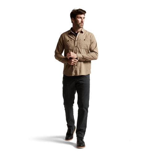 Sitka Ambary LS Shirt Coyote Heather 4 Sitka Ambary LS Shirt Coyote Heather - Image 2