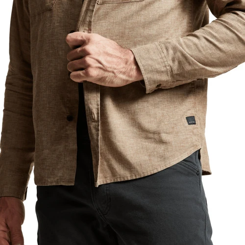 Sitka Ambary LS Shirt Coyote Heather 9 Sitka Ambary LS Shirt Coyote Heather - Image 7
