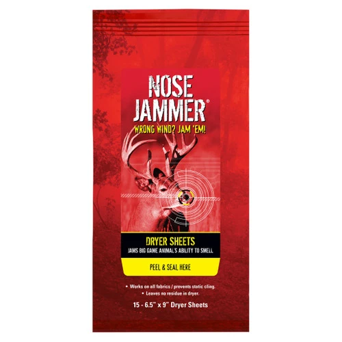 Nose Jammer Dryer Sheets 15 Pk. 3 Nose Jammer Dryer Sheets 15 Pk.