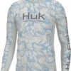Huk Icon X Inside Reef Crystal Blue Long Sleeve T-Shirt 1 Huk Icon X Inside Reef Crystal Blue Long Sleeve T-Shirt -Sports-Outdoor Hunting 71UBXWGc3LL. AC SL1500 94383.1676913201