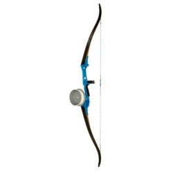 Fin Finder Bank Runner Bowfishing Recurve Package W/Drum Reel Package Blue 58 In. 35 Lbs. RH