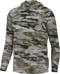Huk Waypoint Edisto Camo Khaki Hoodie