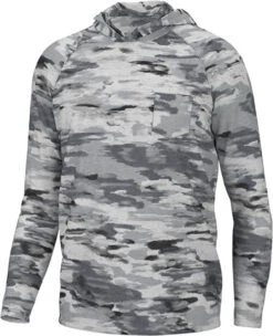 Huk Waypoint Edisto Camo Harbor Mist Hoodie