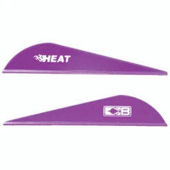 Bohning Heat Vanes Purple 36 Pk.