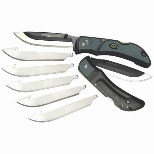 Outdoor Edge Razor-Lite EDC Knife Gray 3 In. 3 Outdoor Edge Razor-Lite EDC Knife Gray 3 In.