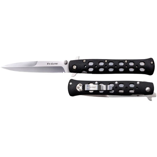 Cold Steel Ti-Lite 4 In. Folding Knife Black 3 Cold Steel Ti-Lite 4 In. Folding Knife Black