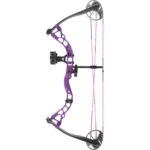 Diamond Atomic Bow Package Purple 12-24 In. 29 Lbs. LH 3 Diamond Atomic Bow Package Purple 12-24 In. 29 Lbs. LH