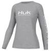 Huk Womens Pursuit Heather Long Sleeve Shirt Night Owl Heather -Sports-Outdoor Hunting H6120125 018 F large 2397aec6 ab17 43da a656 7ab25cd03bfb 1800x1800 63988.1716492219