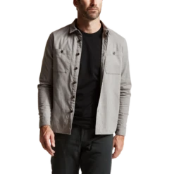 Sitka Ambary Light Weight Long Sleeve Woodsmoke Heather Shirt -Sports-Outdoor Hunting IMG SITKA ED 2022 600068 WSH Ambary LS Shirt Woodsmoke Heather 592p Studio 05227 57966.1663181209