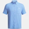 Under Armour Mens Drift Tide 2.0 Short Sleeve Carolina Blue -Sports-Outdoor Hunting PS1369306 476 HF 42886.1715888363
