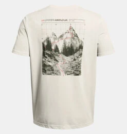 Under Armour Mens Reaching Peak Short Sleeve Summit White